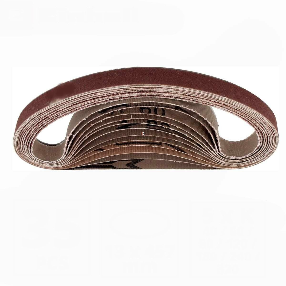 Einhell Powerfeile 35-tlg. Schleifbandset 13 x 457mm Zubehör für Akku-Bandfeile TE-BF 18