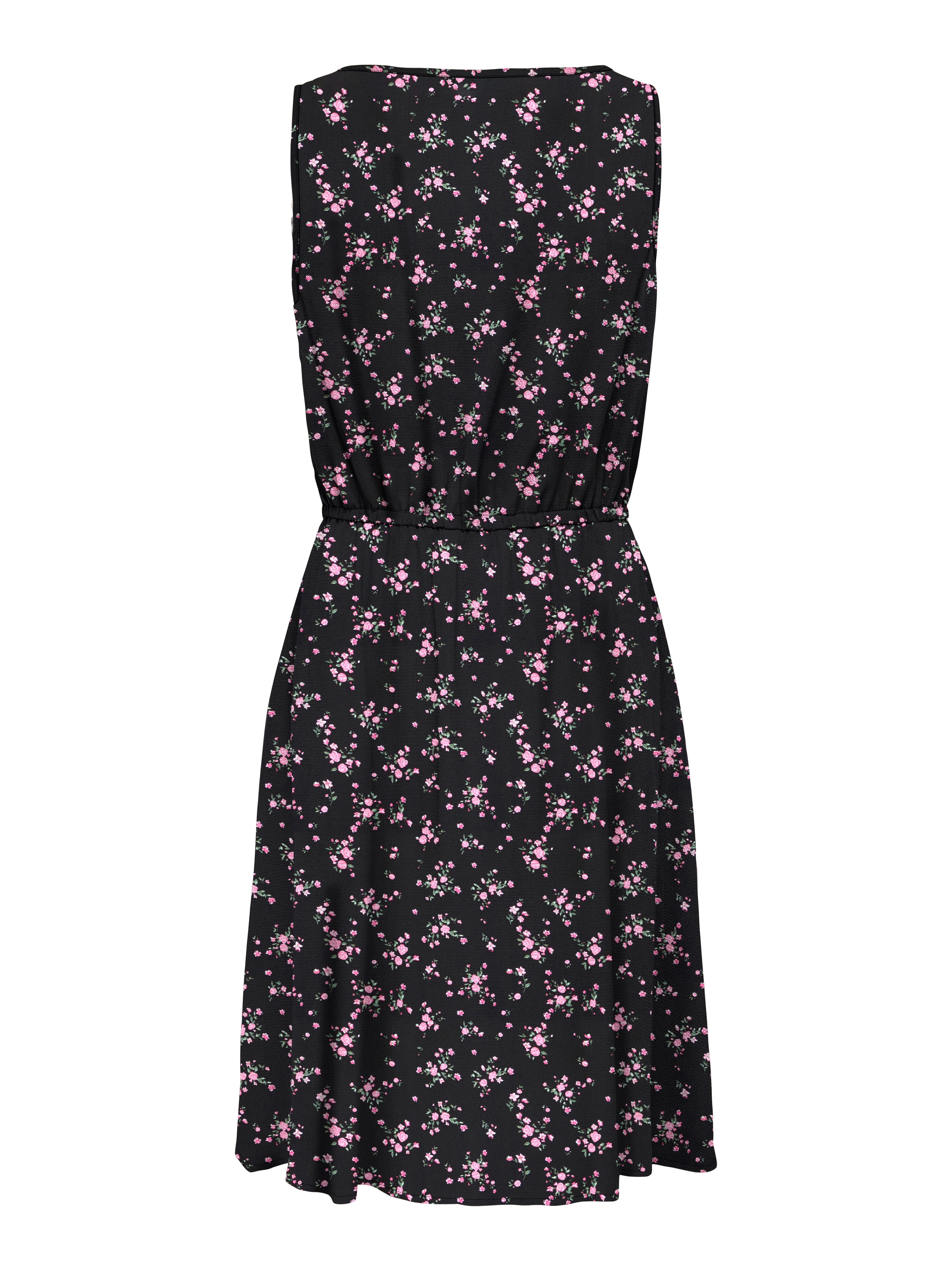 ONLY Sommerkleid ONLNOVA LIFE S/L SARA DRESS Viskose, regular fit, Rundhals