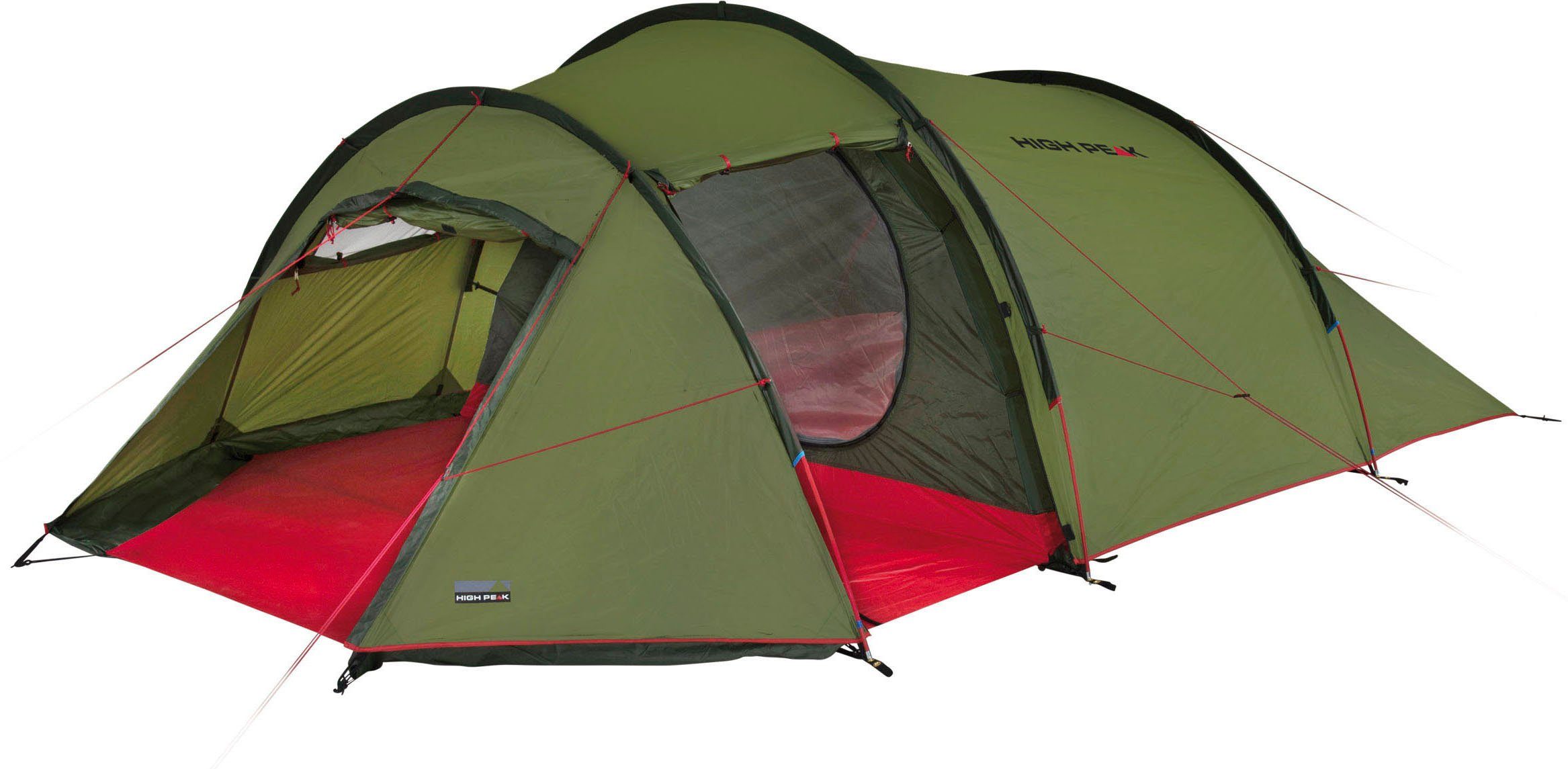 High Peak Tunnelzelt Falcon, Personen: 4