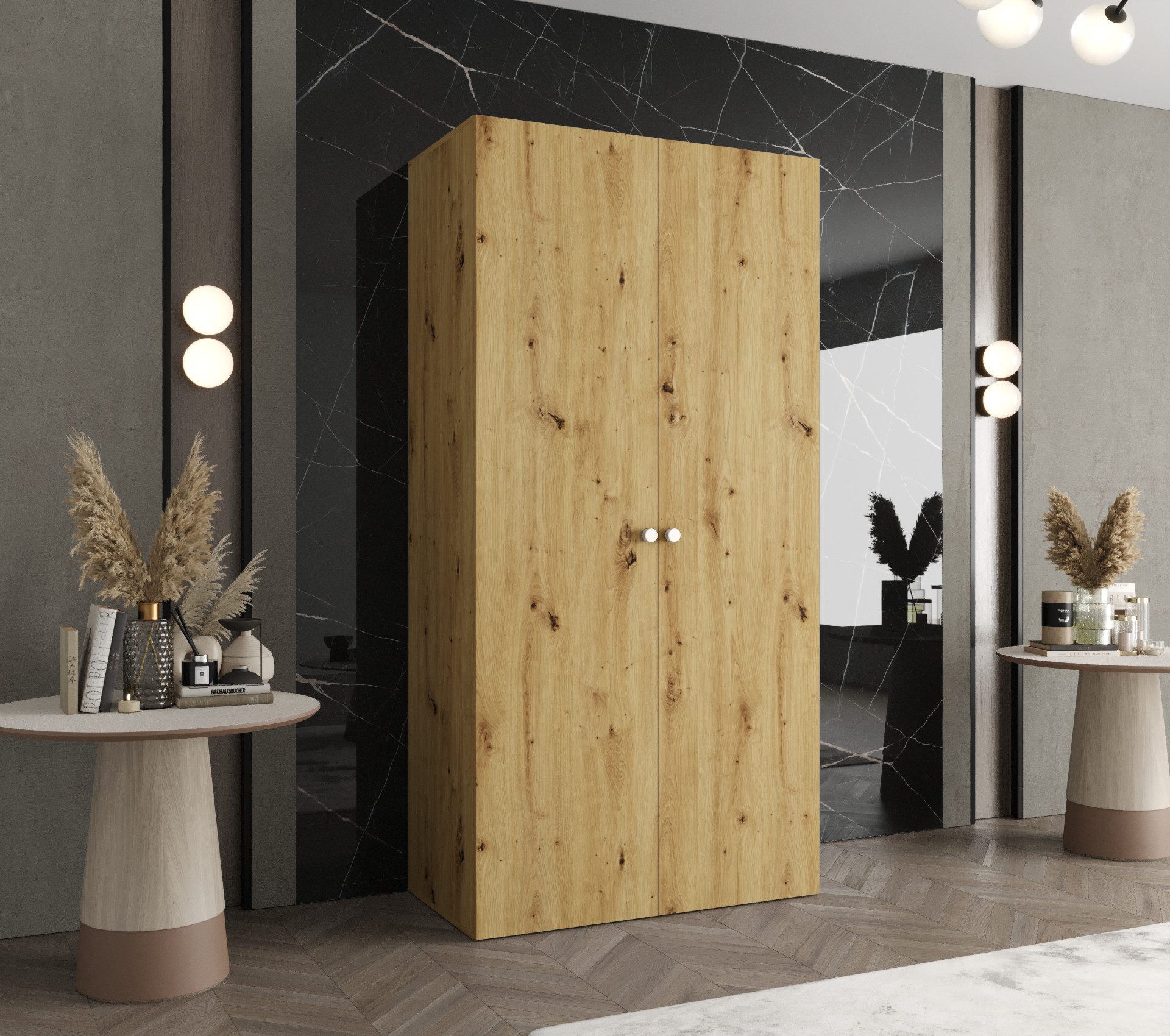 ABIKS MÖBEL Dreh-/Schwebetürenschrank PARMA 1 Schlafzimmerschrank günstig online kaufen