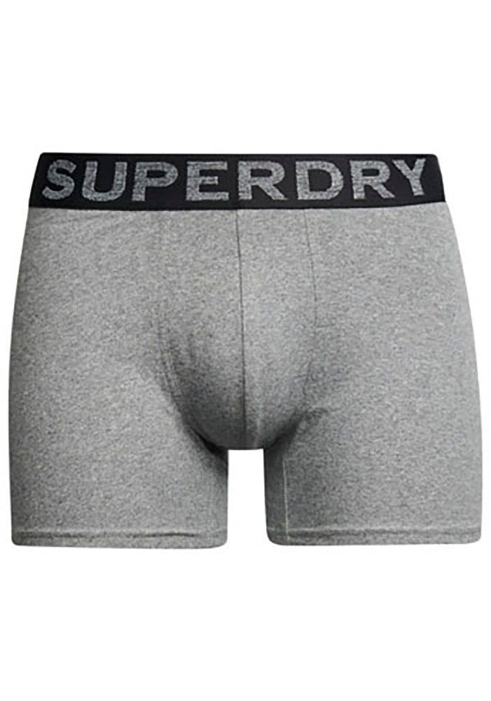 Marl/NOOs PACK BOXER Marl 3-St) Orange Grey TRIPLE Black/Bright Boxershorts (Packung, Superdry