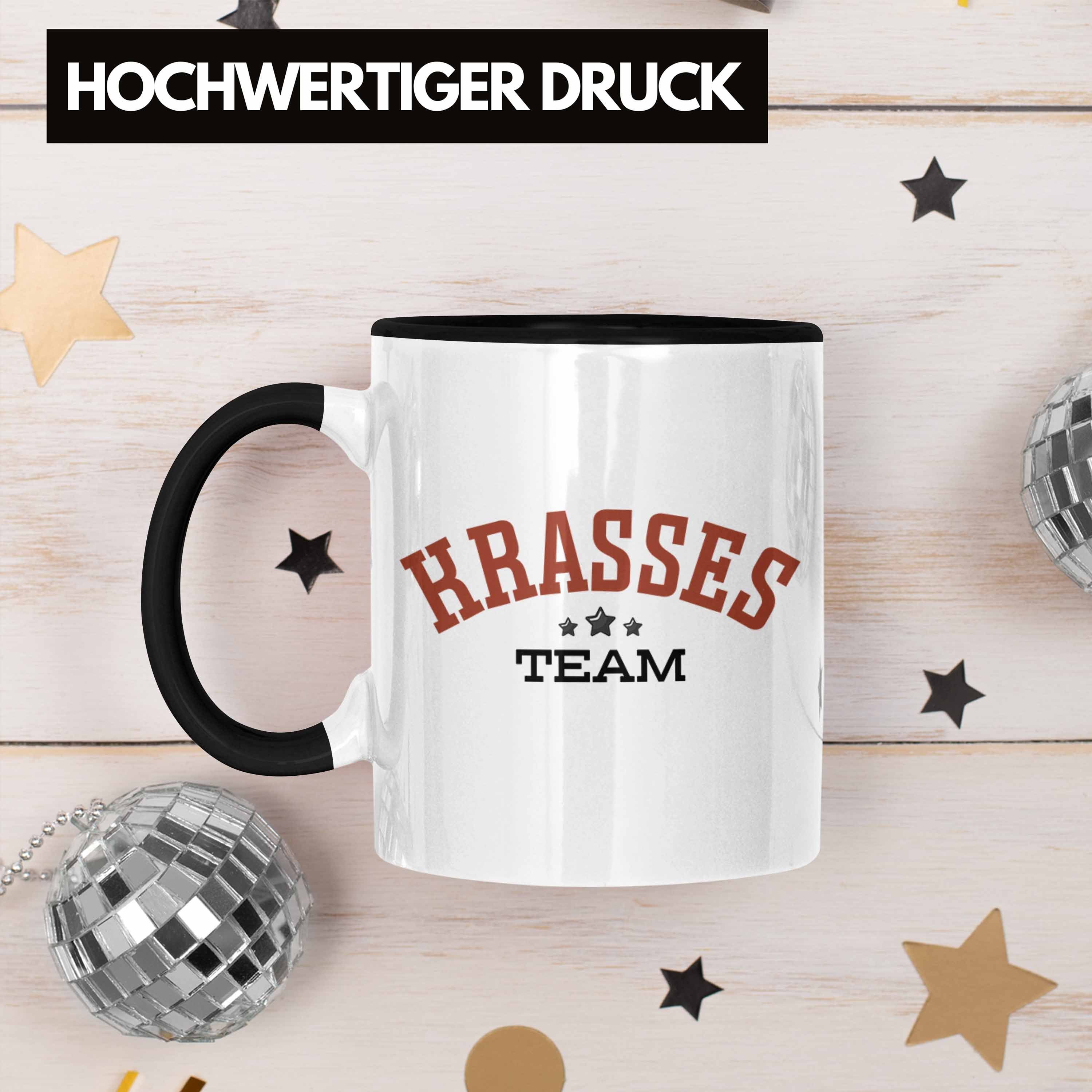 Geschenk Trendation Geschenkidee Arbe Lustige Angestellte Tasse Tasse Teammitglied Schwarz Team