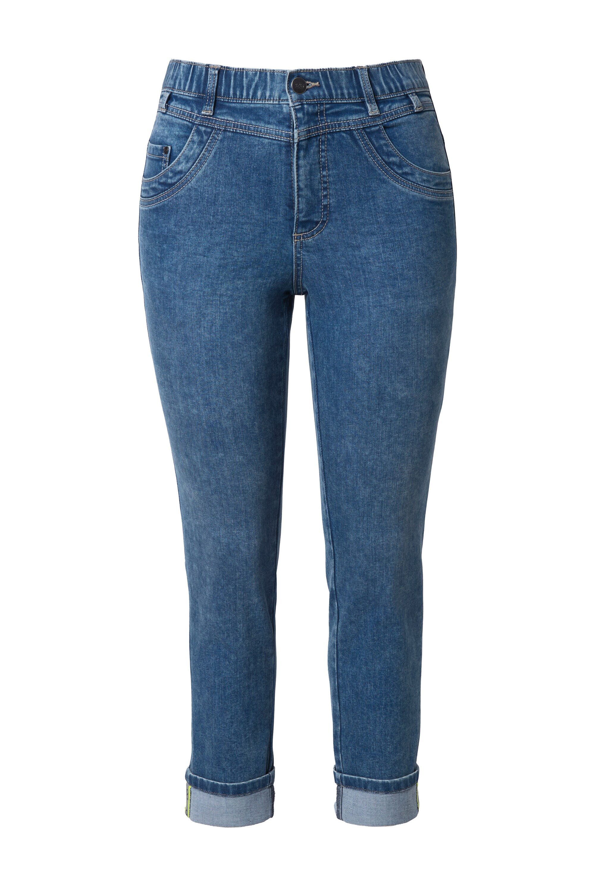 Laurasøn Röhrenjeans High Waist Jeans Slim – Bild 2 von 4