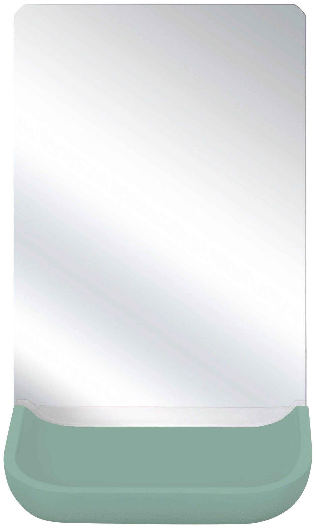 Kleine Wolke Kosmetikspiegel Tray Mirror (Set), mit Schmuckschale maledivia