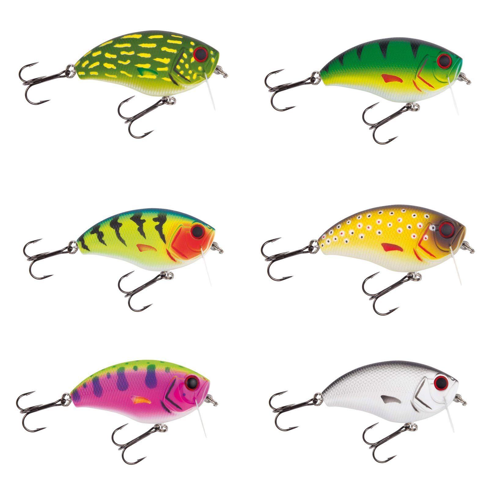 Jackson Fishing Kunstköder, Hechtwobbler Perch Wobbler 6.8 Hechtangeln Nature Jackson