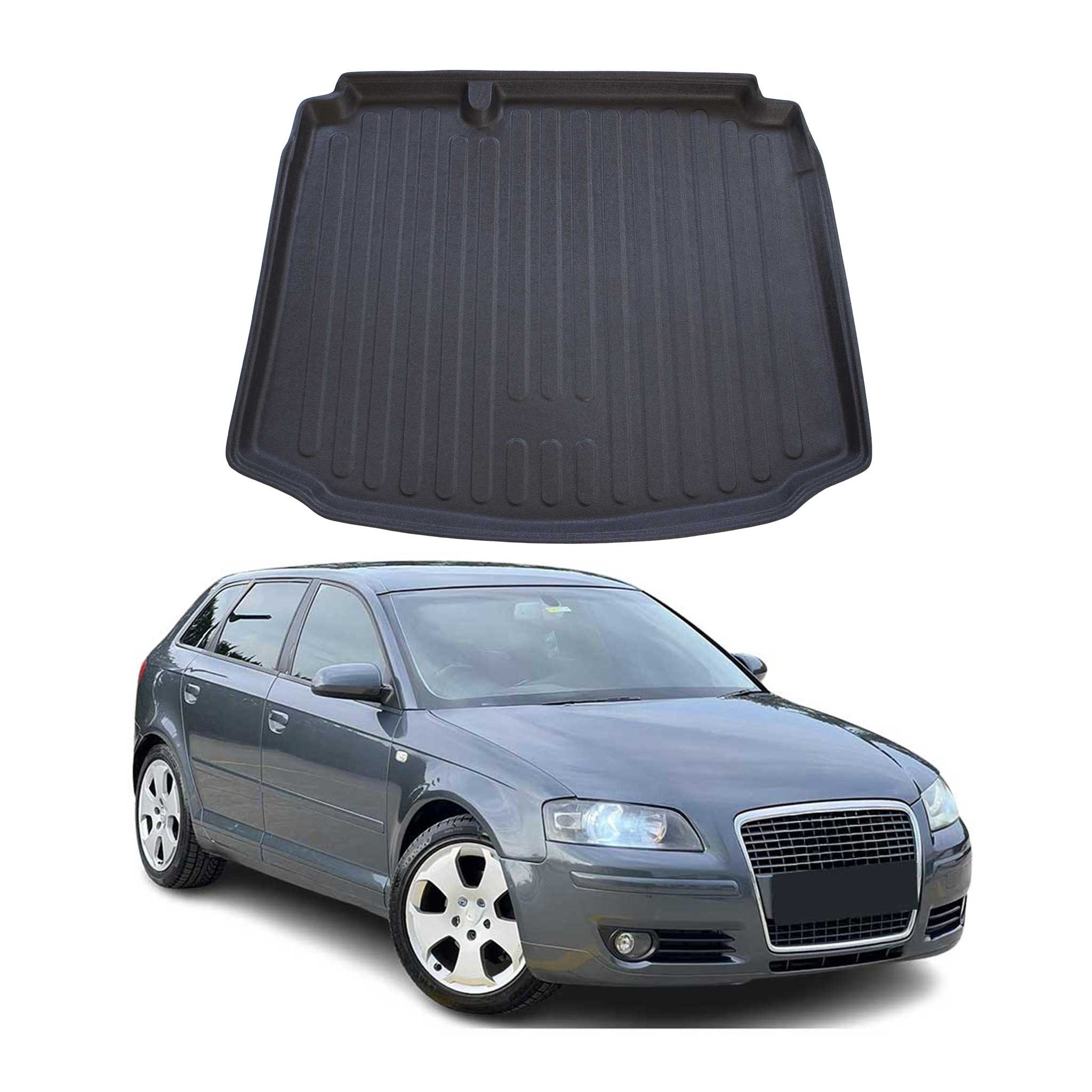 Kofferraummatte Kofferraumwanne für Audi A3 8P Sportback 2004-2013 Gummi TPE