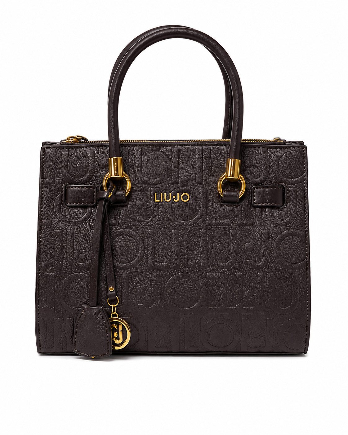 Liu Jo Satchel S SATCHEL - kleine Satchel Tasche mit Logo und Anhänger - Handtsche