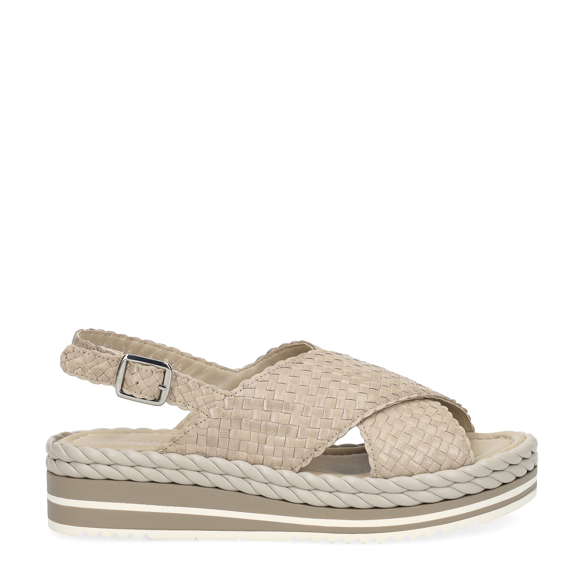 Pons Quintana Pons Quintana 9783.TU00 FUMO, Sandaletten, Beige, Damen Sandalette