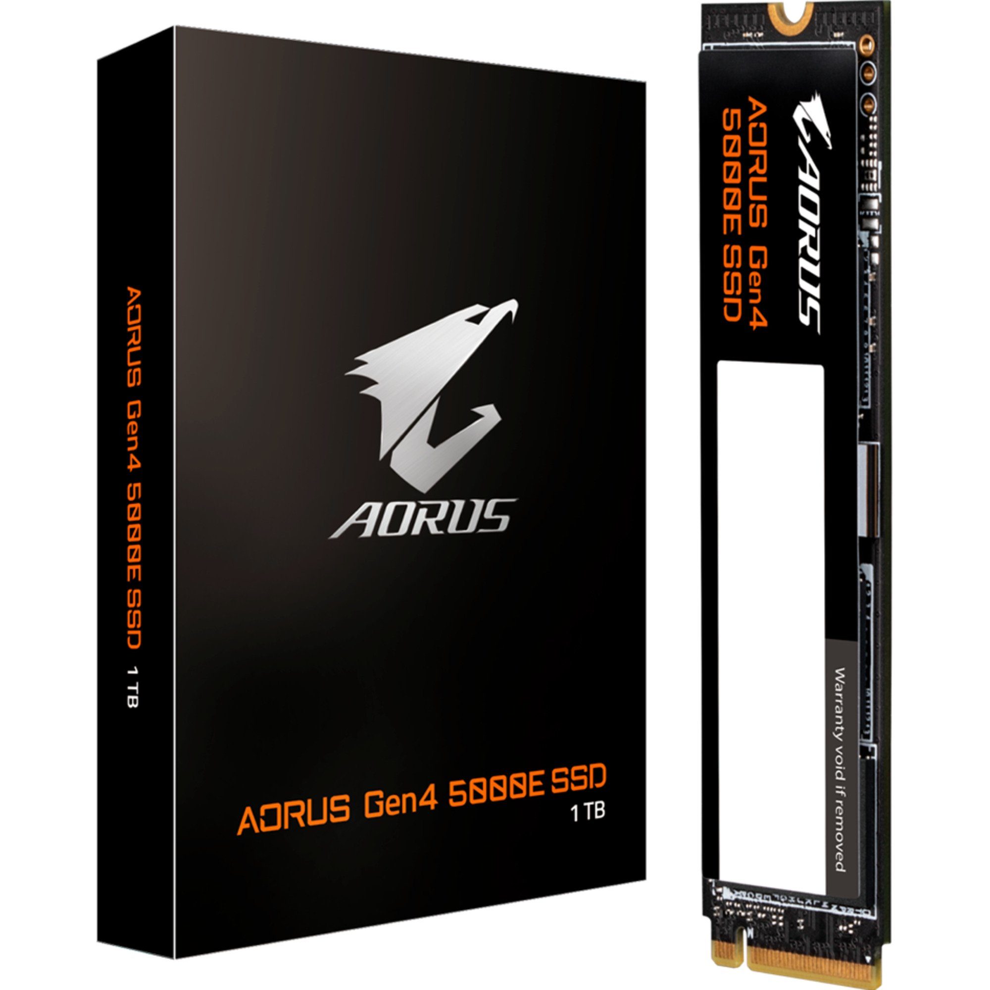 Gigabyte AORUS Gen4 5000E SSD 1 TB SSD-Festplatte (1 TB) Steckkarte"