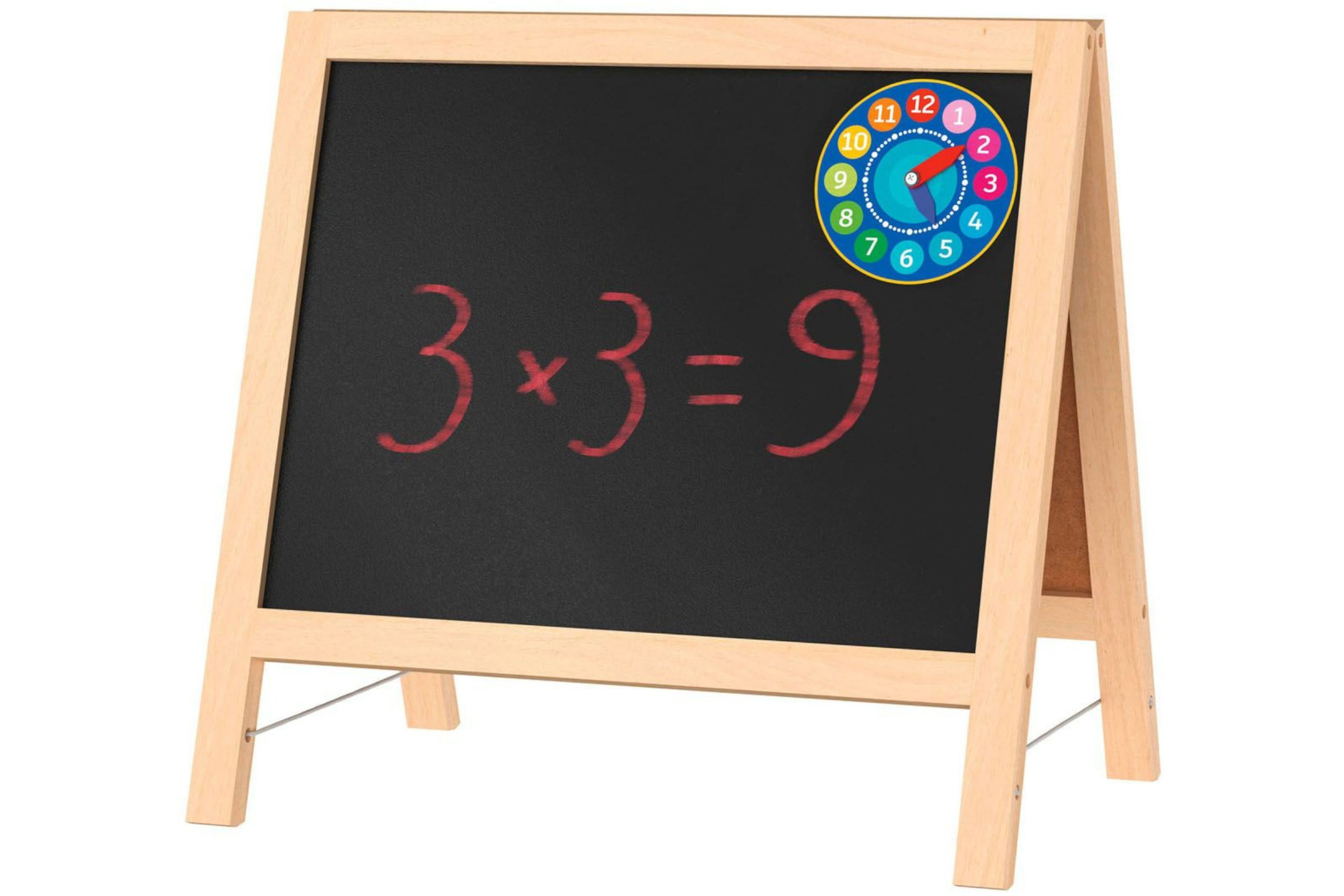 Playtive Standtafel Playtive Doppelseitige Tischtafel Standtafel 24 teilig – Bild 2 von 4