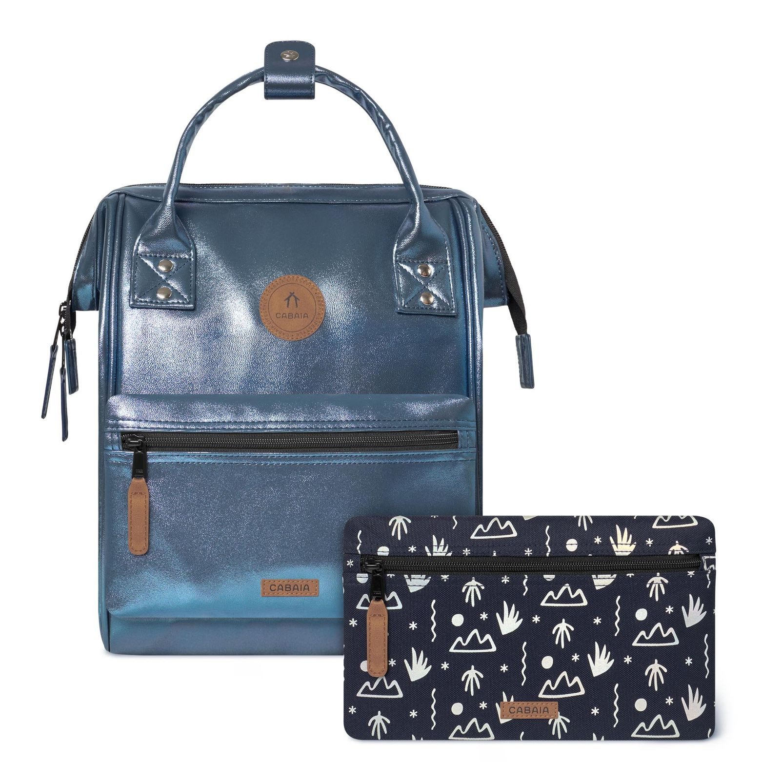 CABAIA Rucksack Iridescent Backpack (Set, 3-tlg) günstig online kaufen