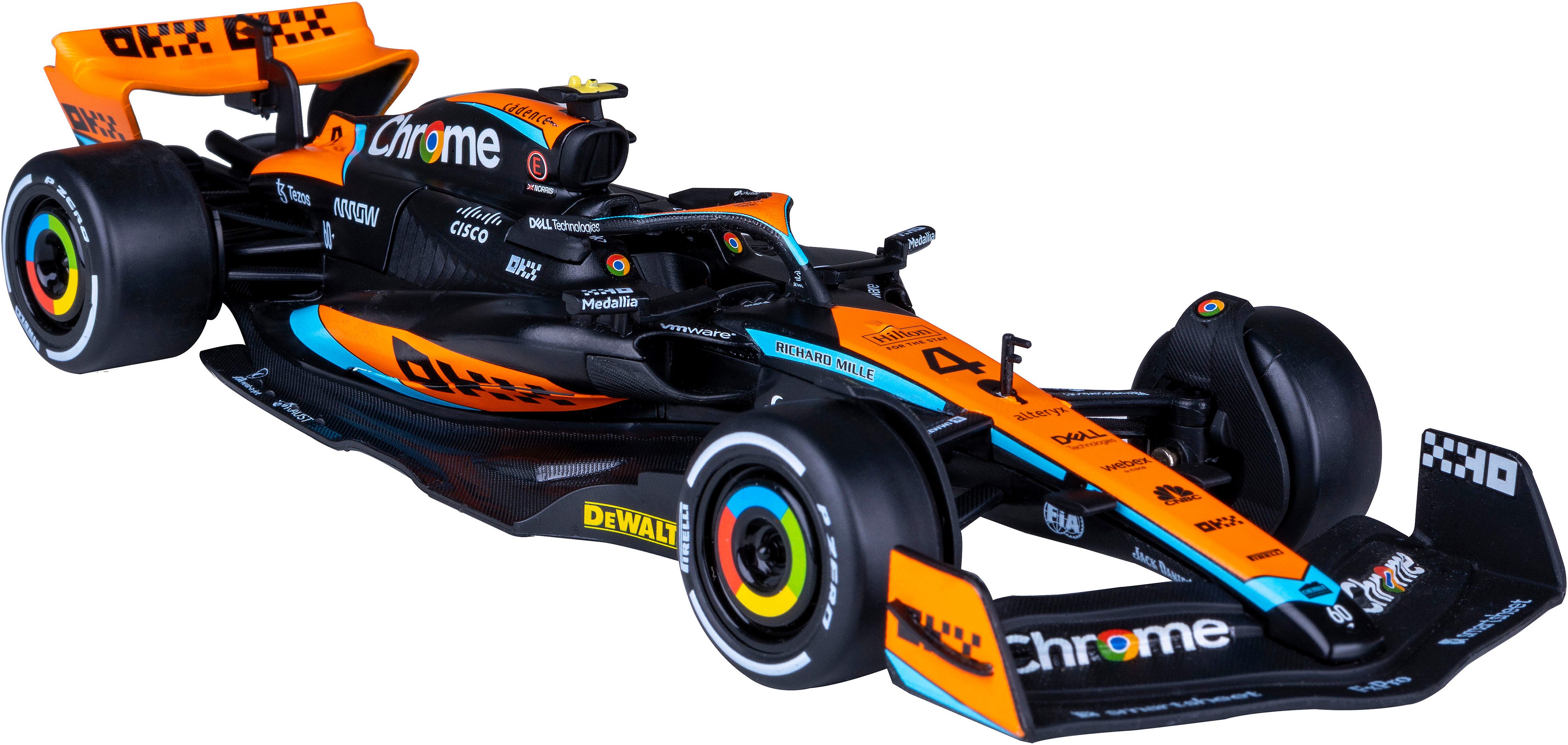 Jamara Spielzeug-Auto Diecast, McLaren MCL60 2023, schwarz