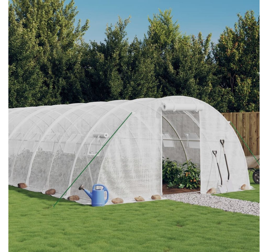 furnicato Gewächshaus mit Stahlrahmen W... furnicato Gewächshaus mit Stahlrahmen W...