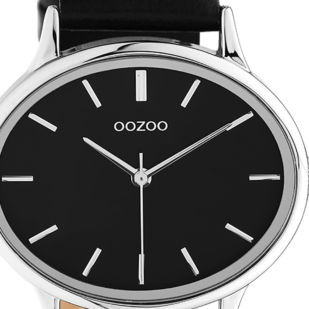 OOZOO Quarzuhr Oozoo Damen Armbanduhr schwarz günstig online kaufen