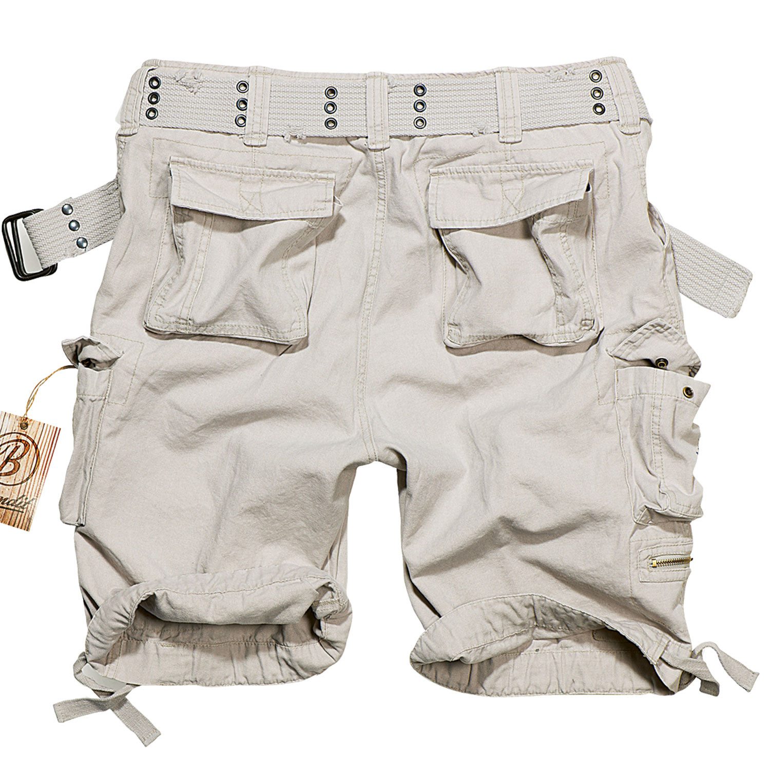 Brandit Cargoshorts Cargo Shorts kurze Hose robust schwere Qualität mit UD Bandana – Bild 2 von 3