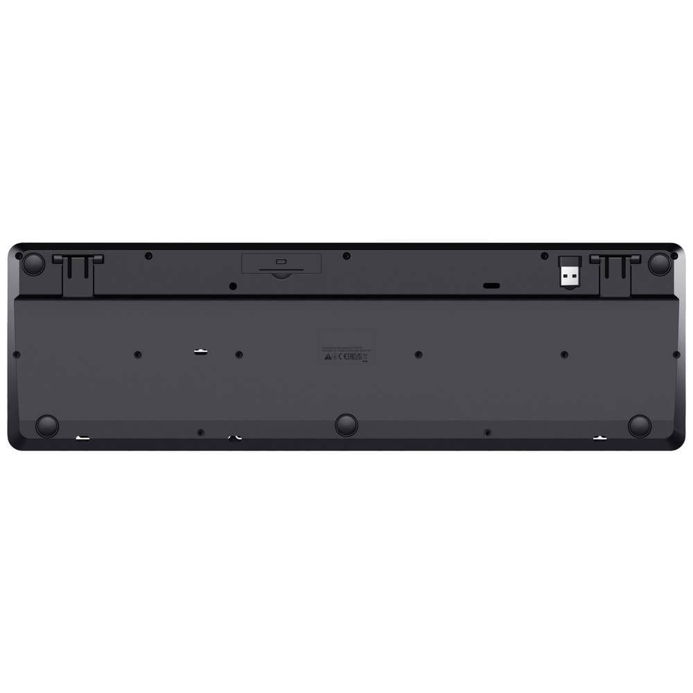 Trust WIRELESS KEYBOARD DE 25014 Tastatur (mit numerischer Tastatur)