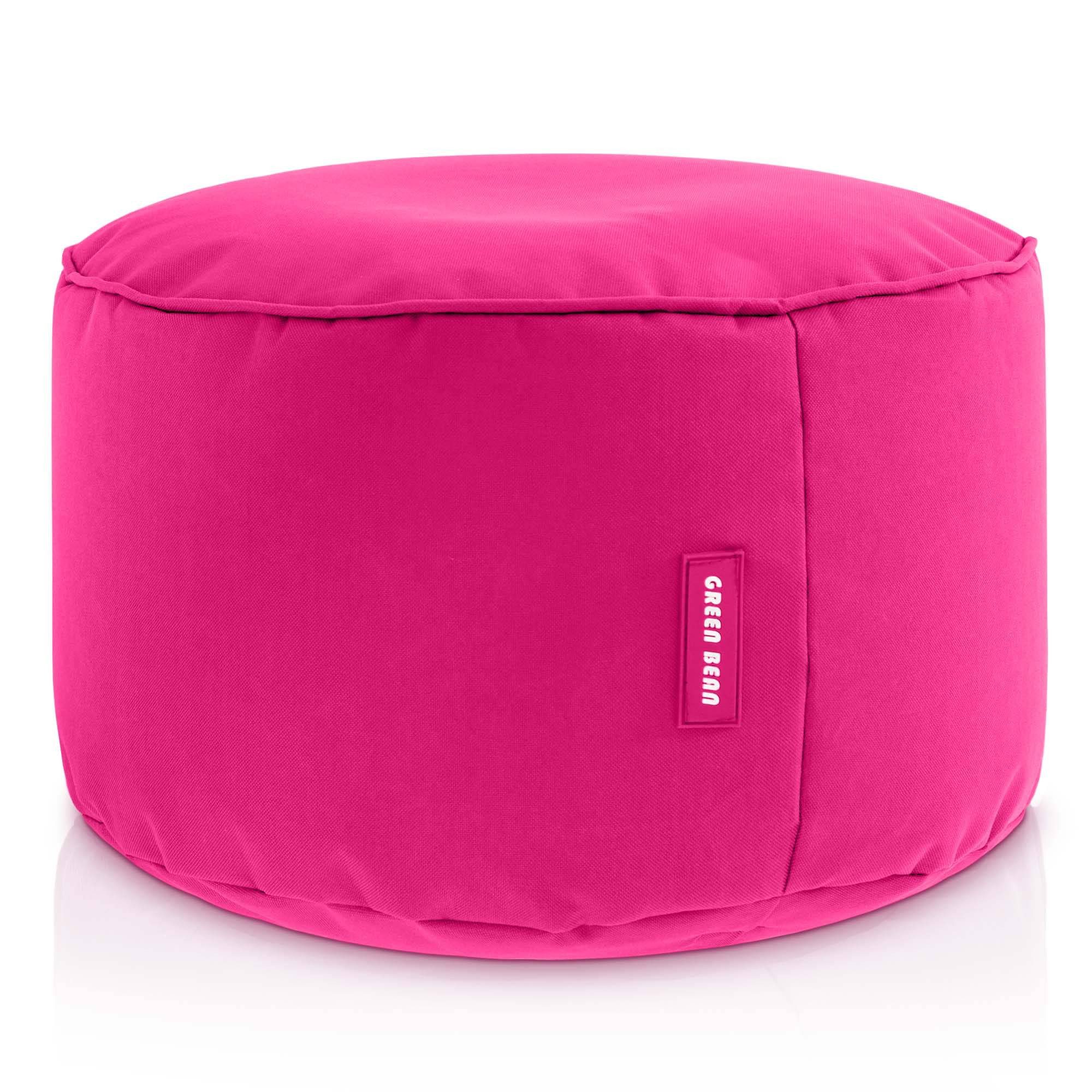 Green Bean Pouf Sitzsack-Hocker Pouf Stay 45x25cm (Sitzsack-Hocker 45x25cm mit EPS-Perlen Füllung -, Fußhocker Fußkissen Sitz-Pouf für Sitzsäcke), die ideale Ergänzung zum Sitzsack