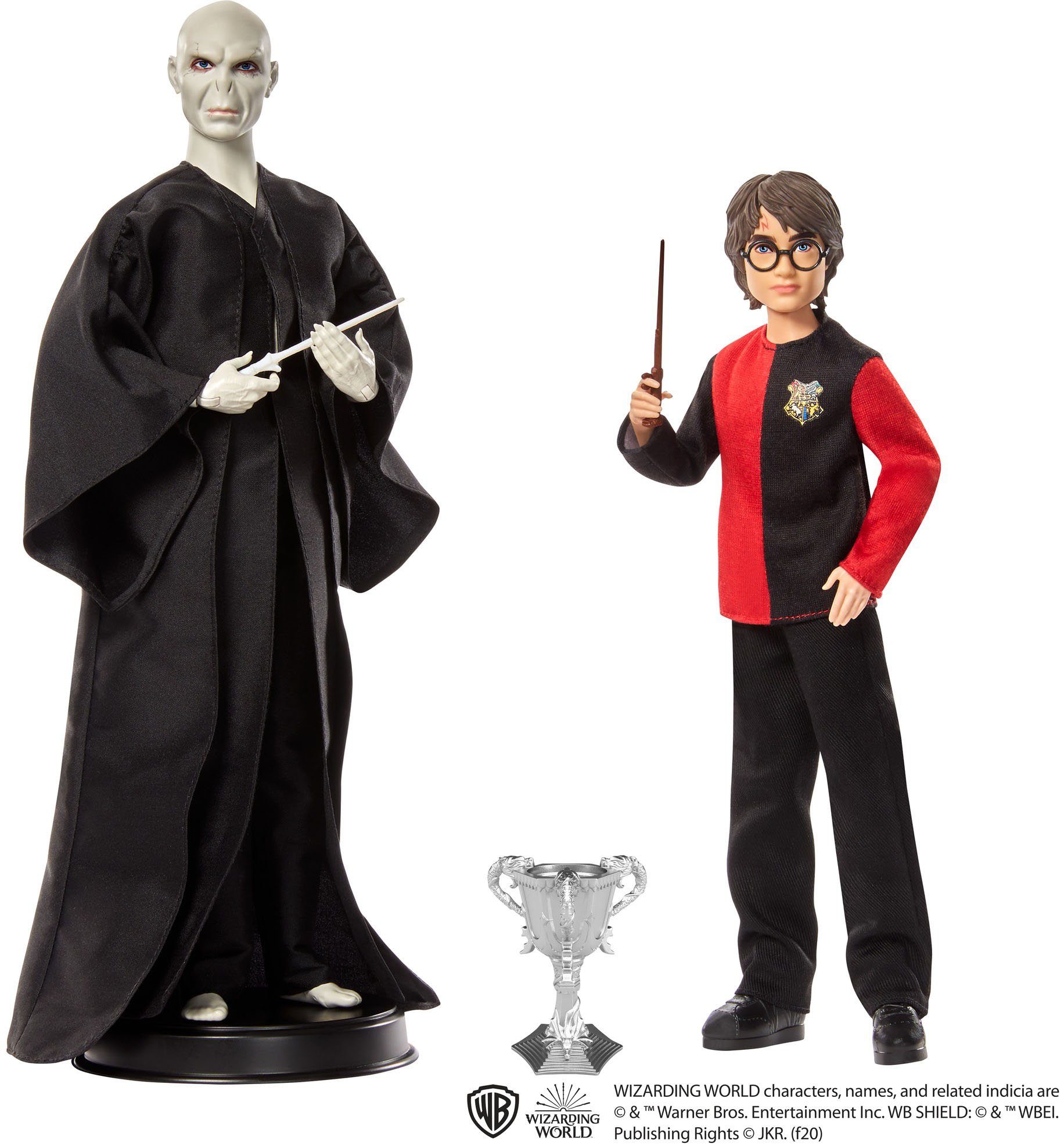 Image of Mattel® Anziehpuppe »Lord Voldemort und Harry Potter«
