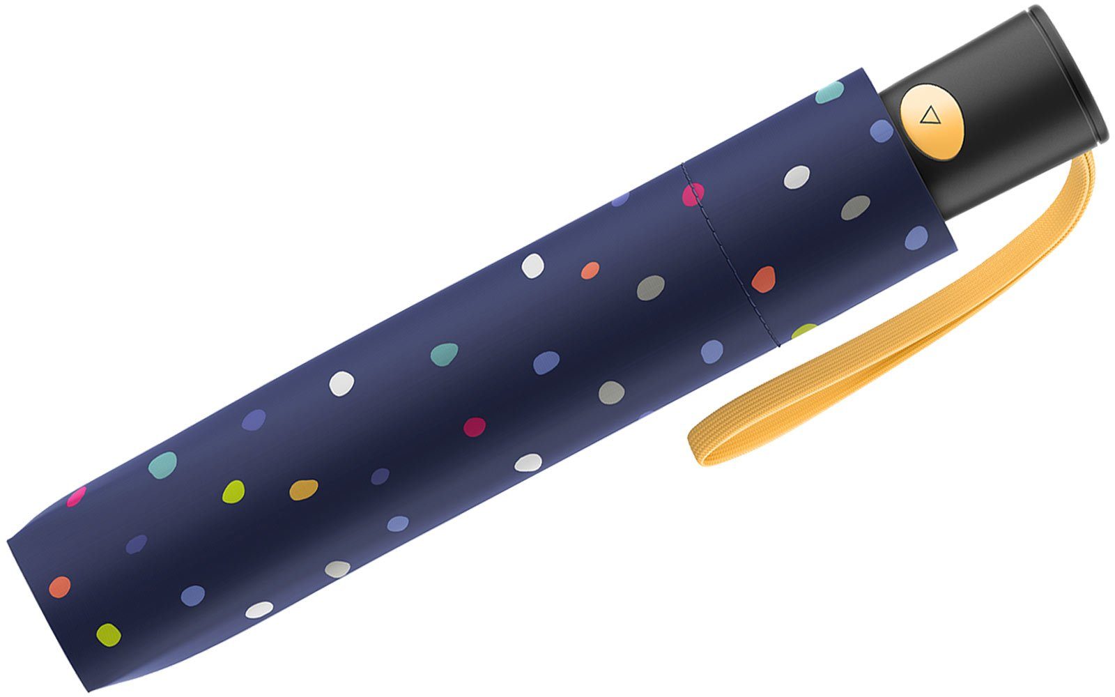 bunter - Taschenregenschirm ein blue, Auf-Automatik Colors of mit Konfettiregen Mini blau Dots Benetton United