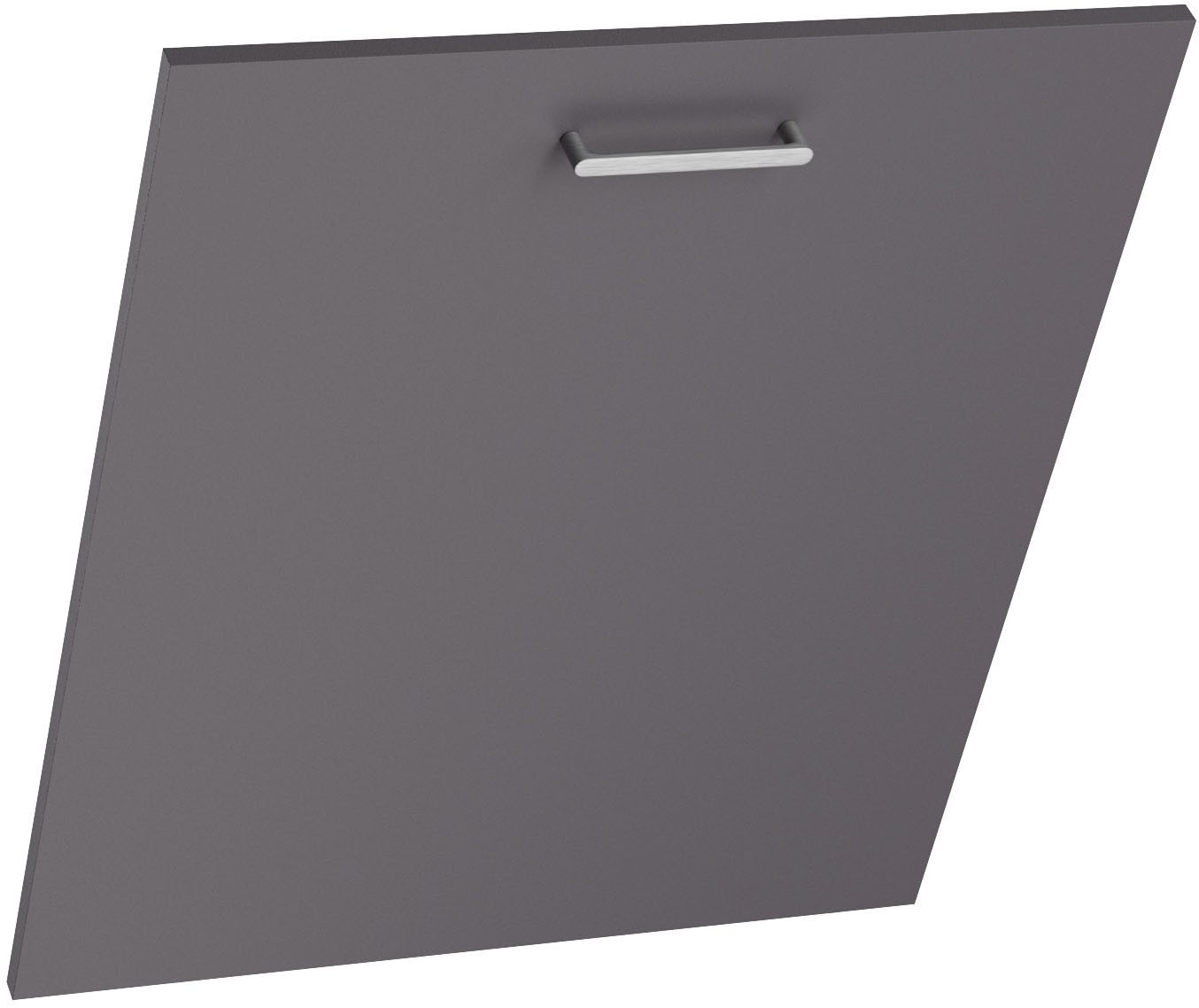 KOCHSTATION Frontblende KS-Lucy, Breite 60 cm, Metallgriff, für vollintegrierten Geschirrspüler