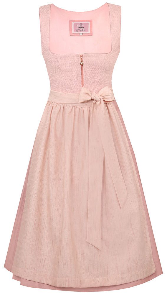 MarJo Dirndl Dirndl Lohberg 65cm Länge flamingo