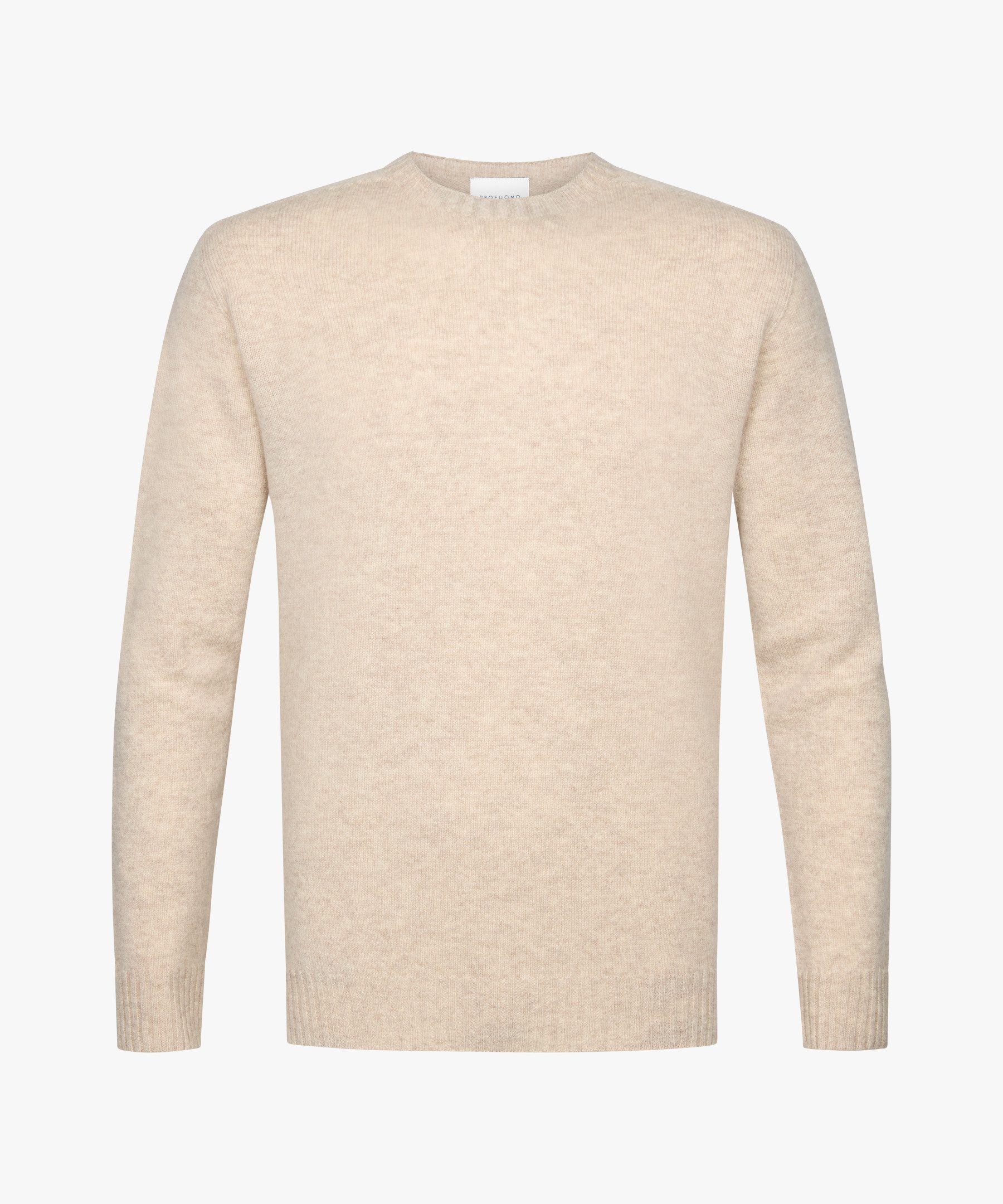 Profuomo Strickpullover PULLOVER CREW NECK L SAND
