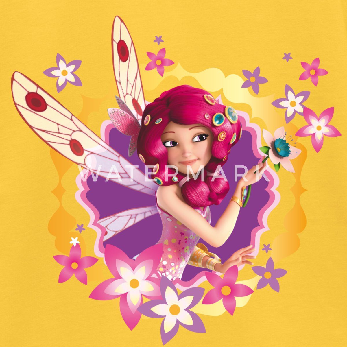 T-Shirt Mia and Me Blumen Und Die Elfe Mia Teenager Premium T-Shirt