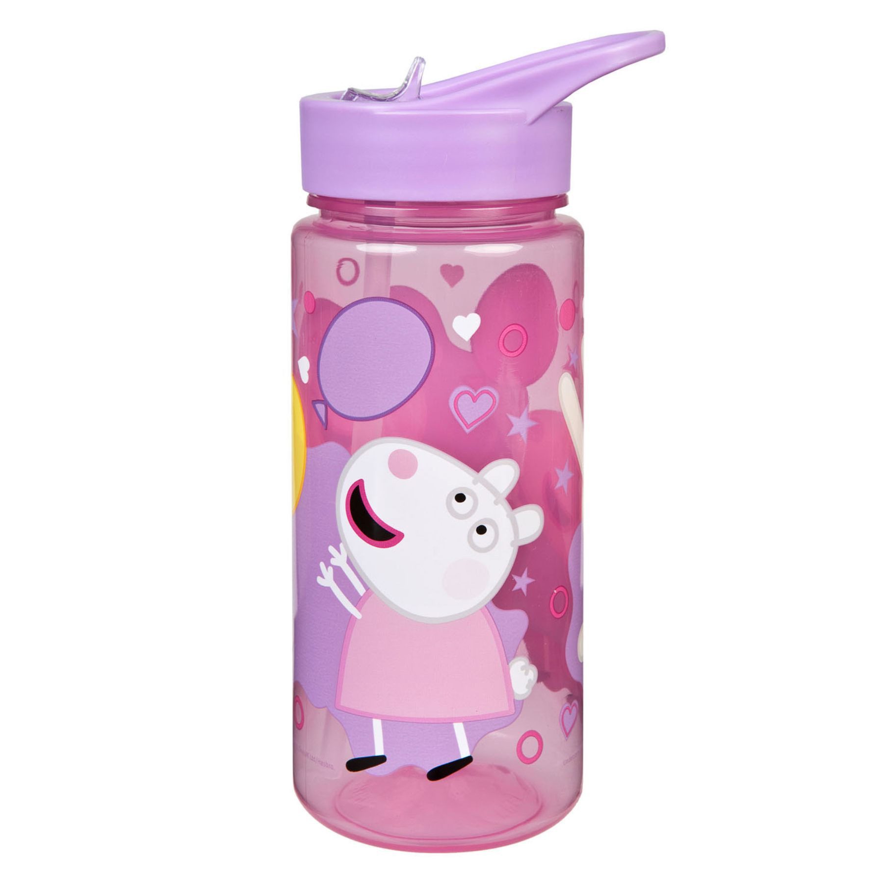 Peppa Pig Trinkflasche Kinder 500 ml Getränkeflasche für Schule Sport Freizeit und Ausflug