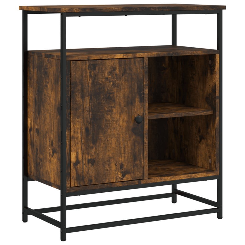vidaXL Sideboard Sideboard Räuchereiche 69x35x80 cm günstig online kaufen