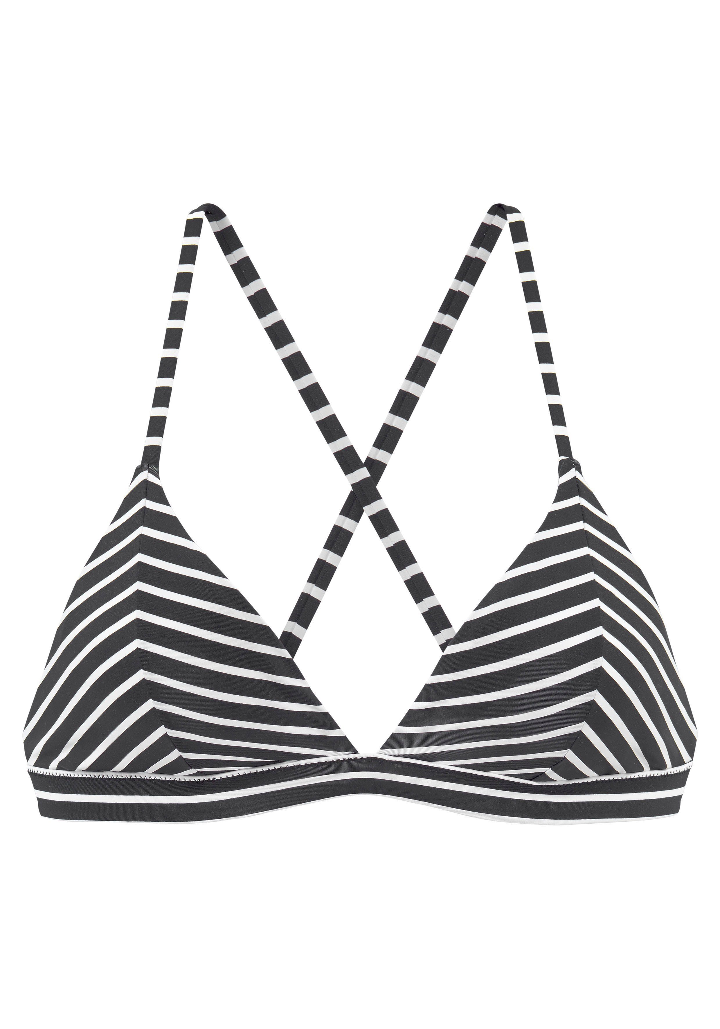 s.Oliver Triangel-Bikini-Top Hill, gestreift günstig online kaufen