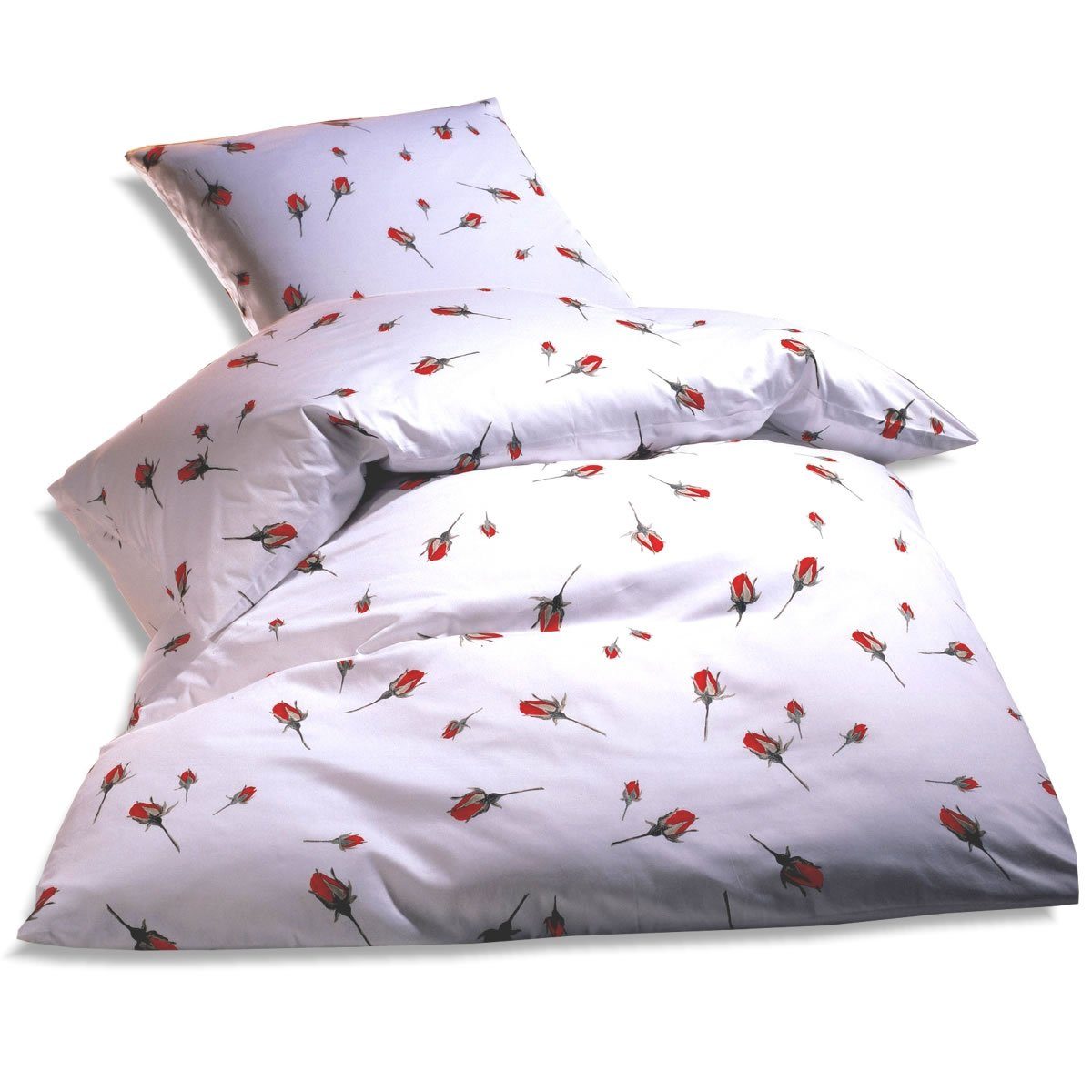 Kaeppel Bettwäsche Satin Rosenknospen in 155x220 günstig online kaufen