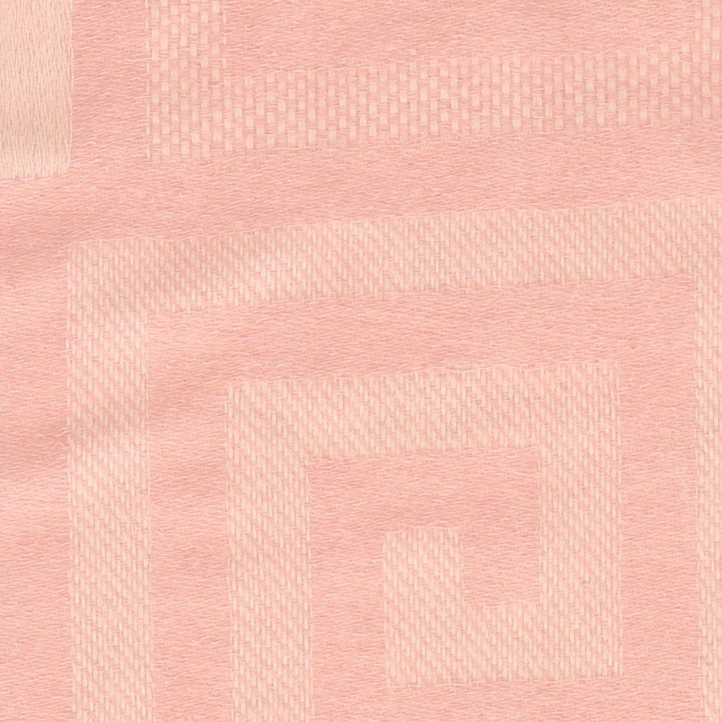 Geometric, halsüberkopf Accessoires weicher Jacquard-Schal rosé Modeschal