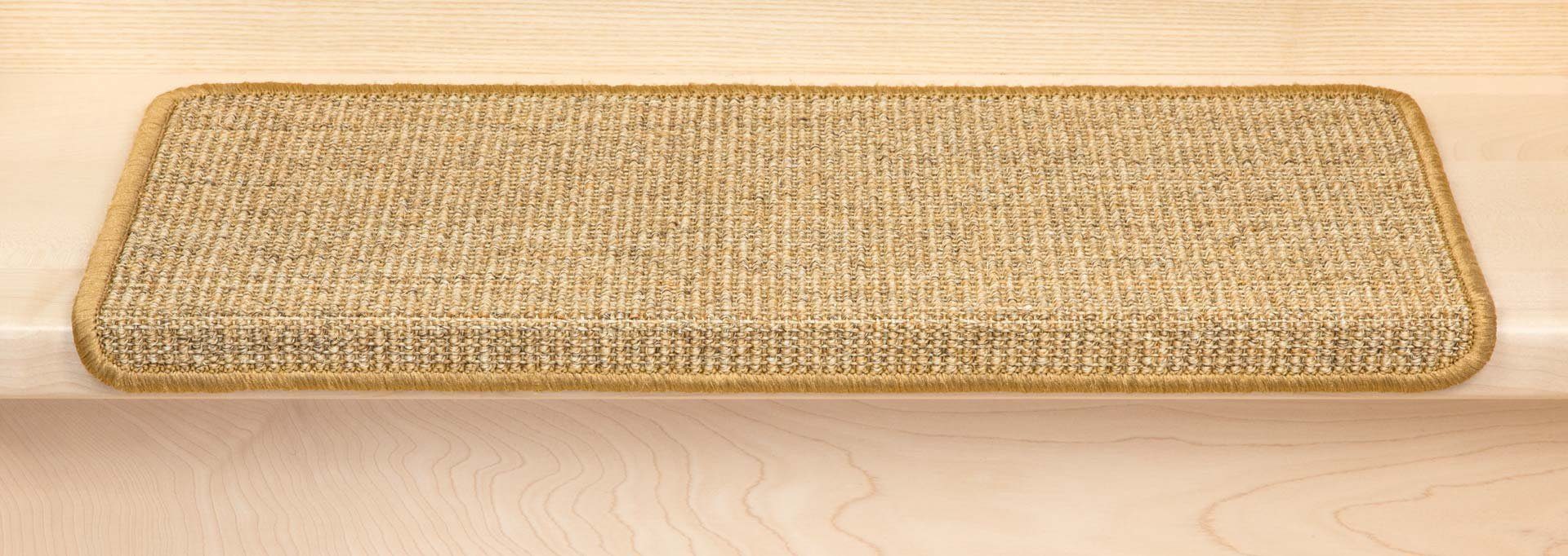 Metzker® Stufenmatte Stufenmatten Sisal Rechteckig Einzeln und SparSet's, rechteckig, Höhe: 6 mm