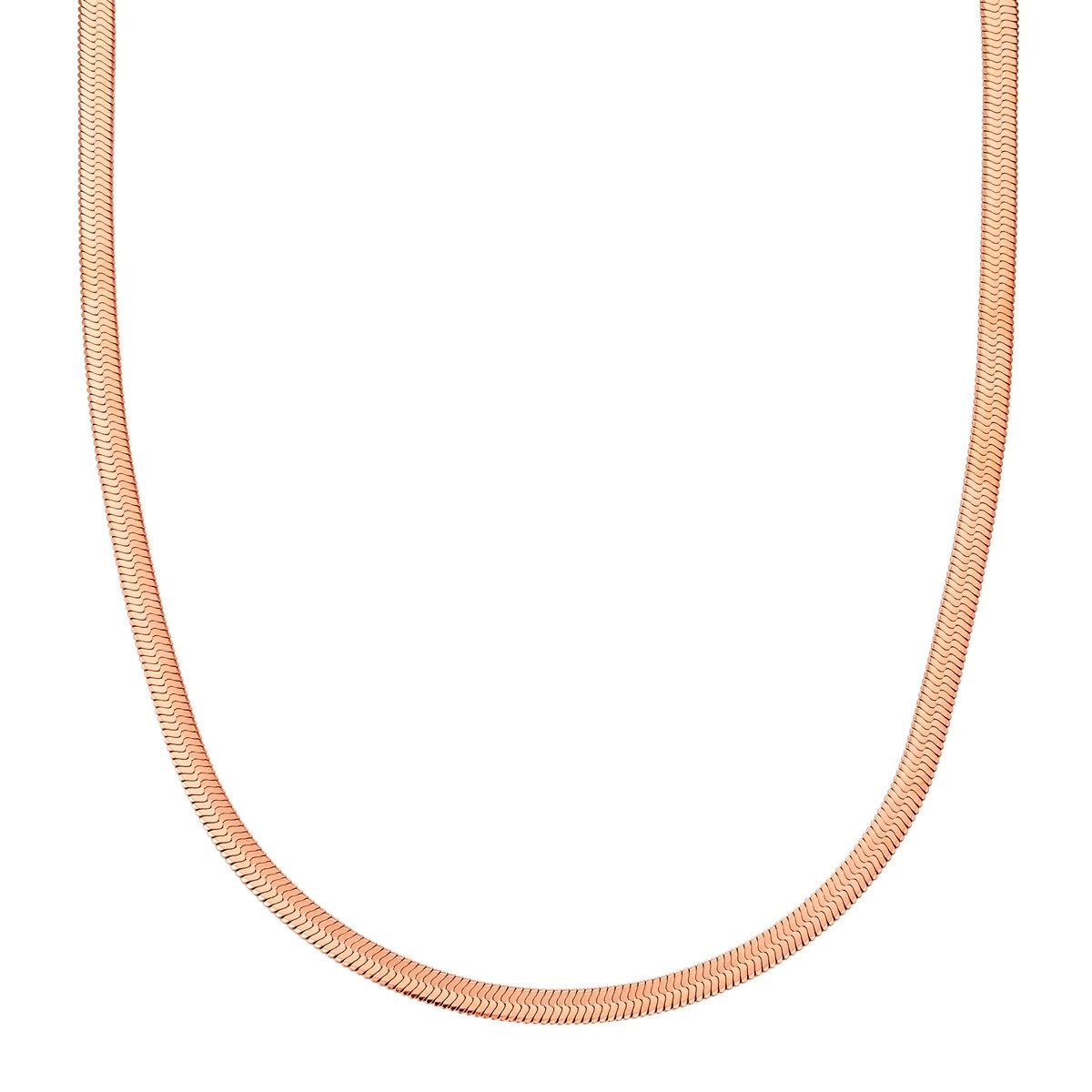 Edelstahlkette roségold