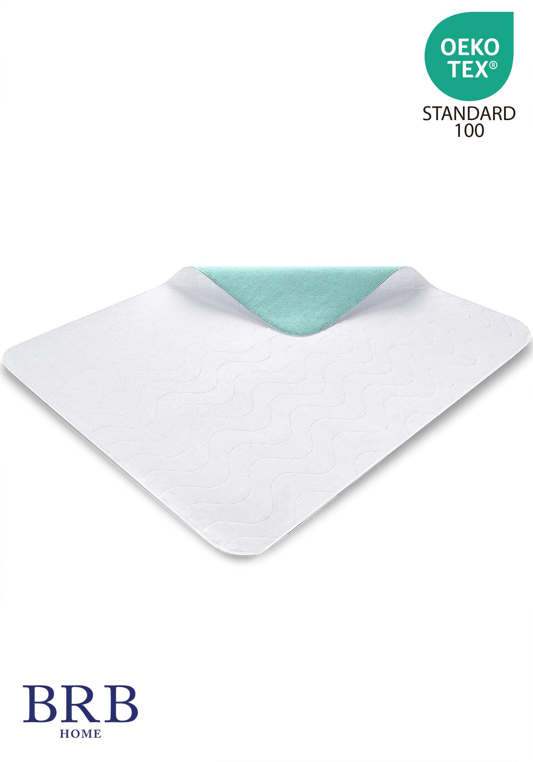 Inkontinenzauflage inkontinenzunterlage wasserdicht waschbar Bettunterlage für Matratze BRB HOME, Saugstark, geeignet für Babybett, Seniorenpflege und Haustiere – Bild 5 von 5