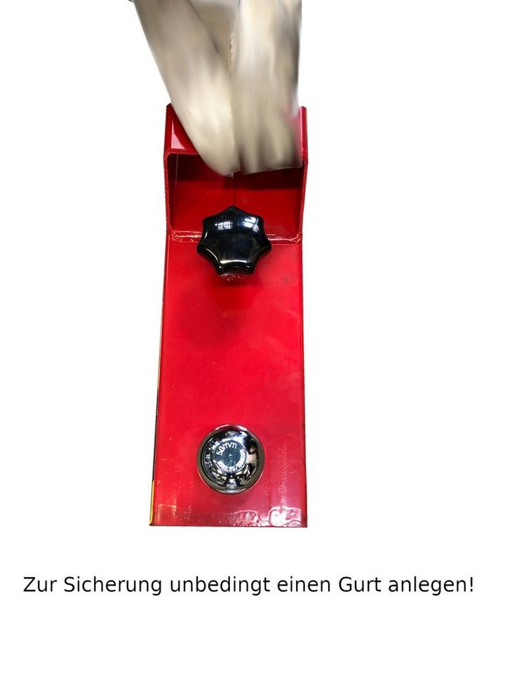 Thumbnail - SRM Design Fahrradlastenanhänger Rangierhilfe Gabelstapler Stapler Schwarz Anhänger Kugelkopf Kupplung
