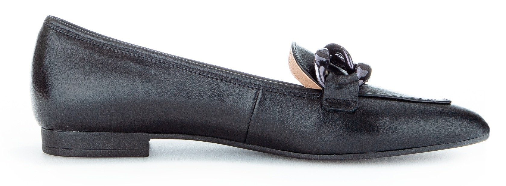 Gabor Slipper / in 27 Form spitzer schwarz