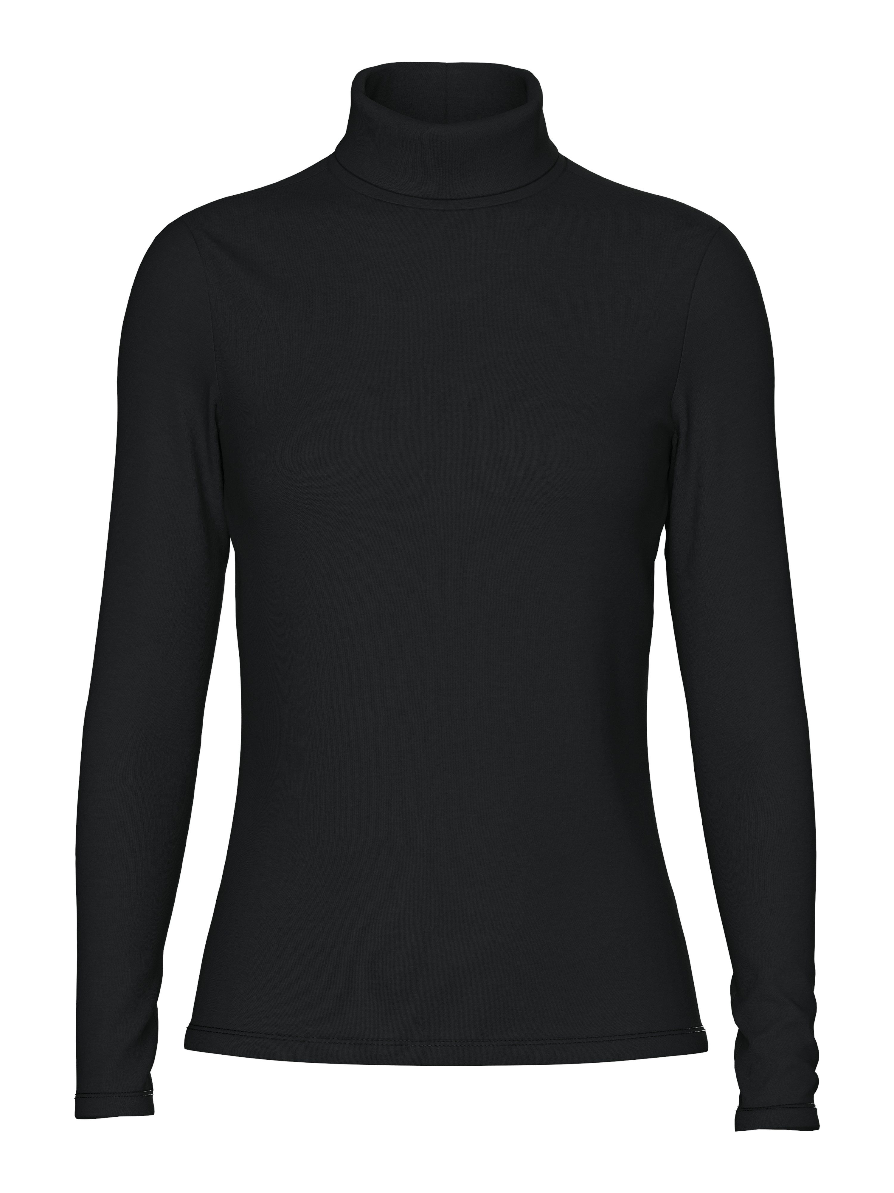Rollkragenshirt PCSIRENE LS ROLLNECK TOP JRS NOOS
