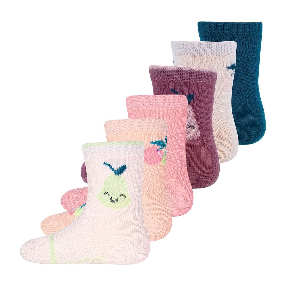 Ewers Socken Socken 6er Pack Obst (6-Paar)