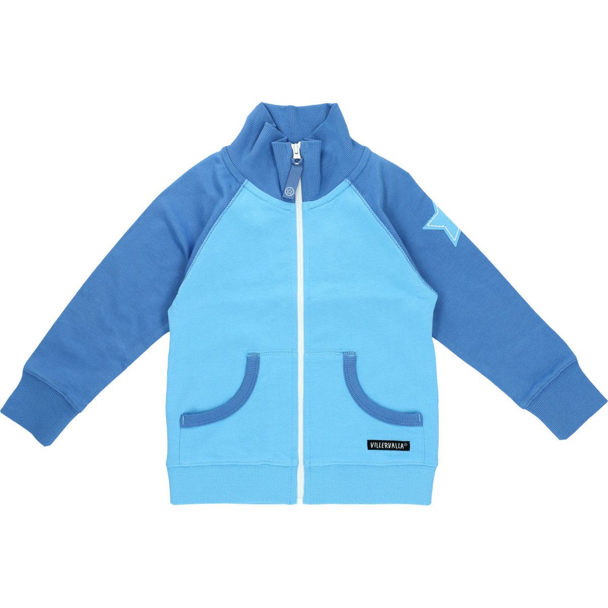 Villervalla Sweatjacke Stern Unisex Kinder Zip Hoodie, Kapuzenjacke, Trainingsjacken, Zip Pullover, Freizeitjacke