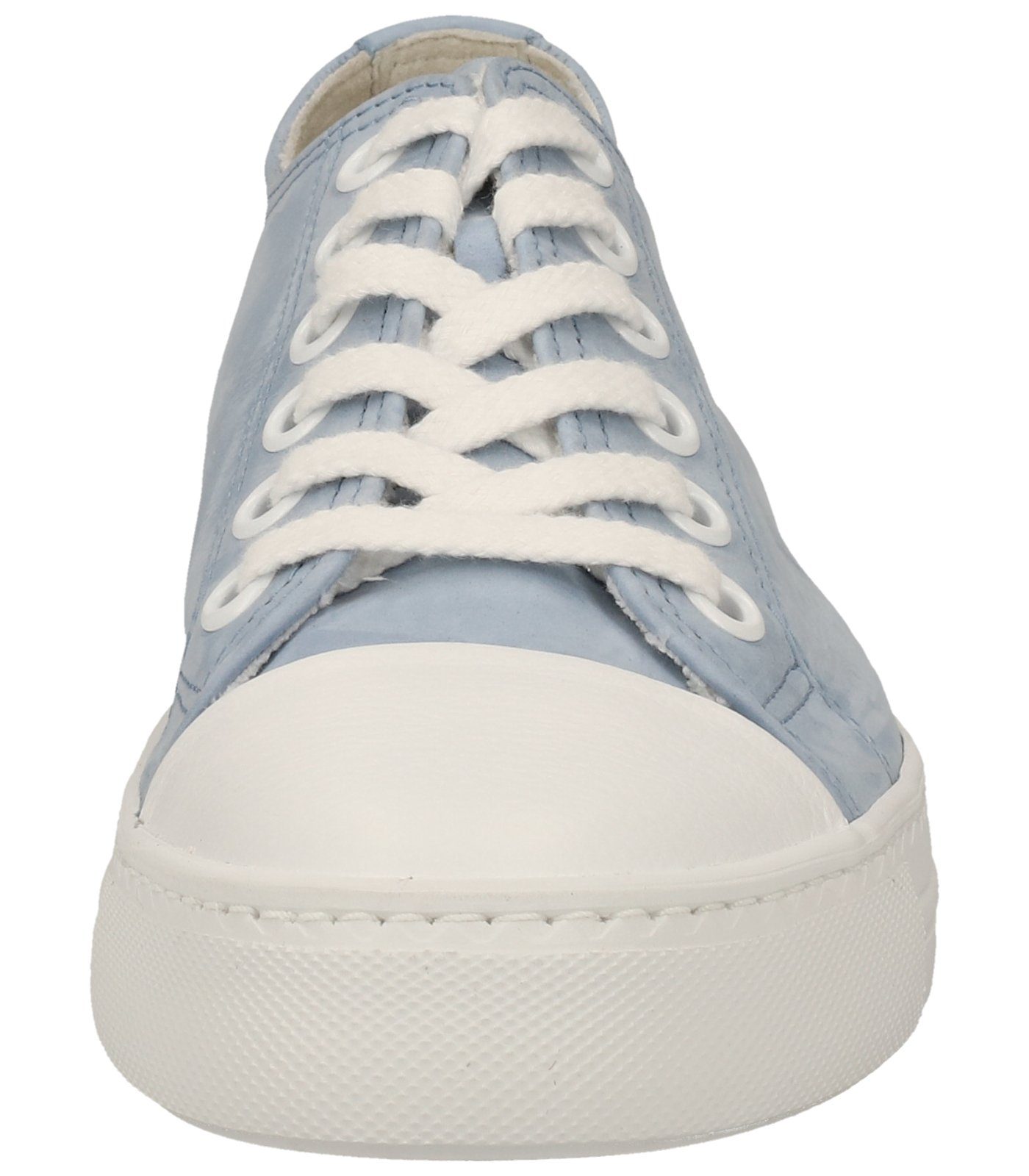 Paul Green Sneaker Sneaker Weiß Blau Leder