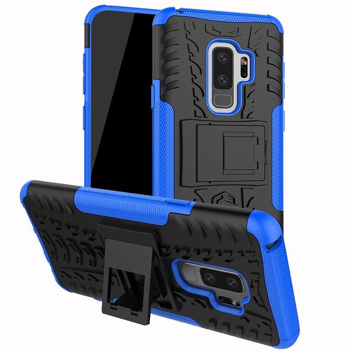 CoolGadget Handyhülle Outdoor Case Hybrid Cover für Samsung Galaxy S9 5,8  Zoll, Schutzhülle extrem robust Handy Case für Samsung S9 Hülle