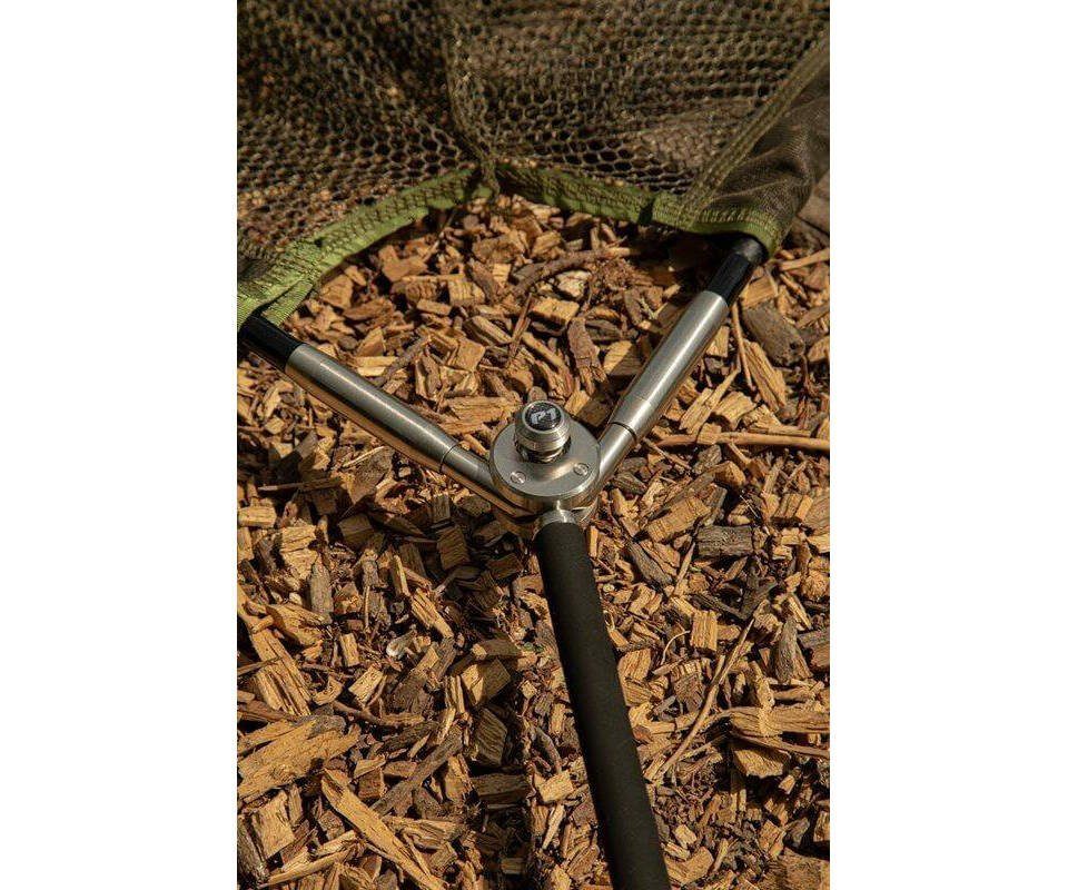 Solar Tackle Angelkescher Solar P1 Bow-Loc Landing Net 42inch Upgraded, Kescherstab 2 teilig 1,22 Meter bis 2,10 Meter, Kescherbügel 107 cm