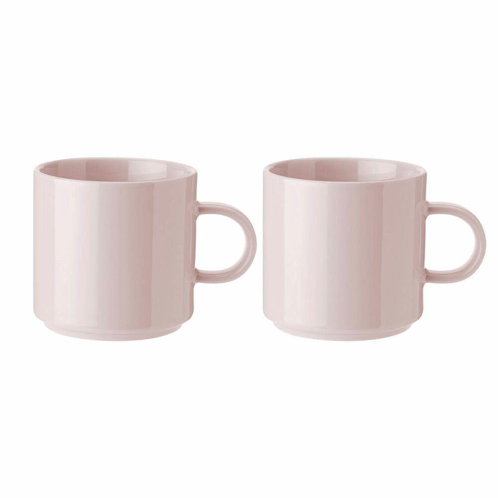 Becher Set, Steinzeug, Stelton 2er glasiert Lavender