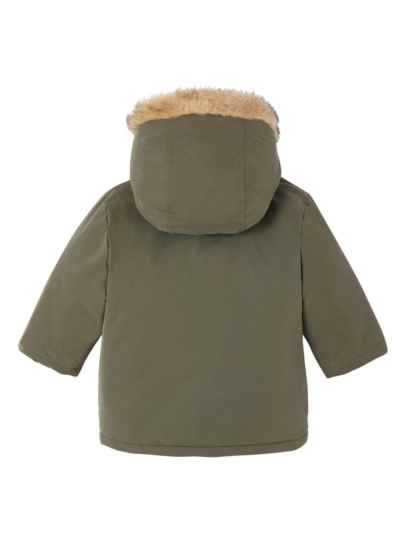 vertbaudet Parka Parka mit Kapuze Baby, mit abnehmbarer Steppjacke 3-in-1