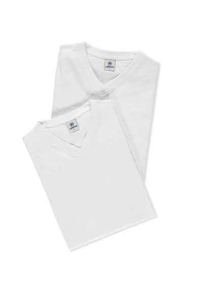 LERROS T-Shirt LERROS V-Neck Doppelpack T-Shirt in Premium Baumwollqualität