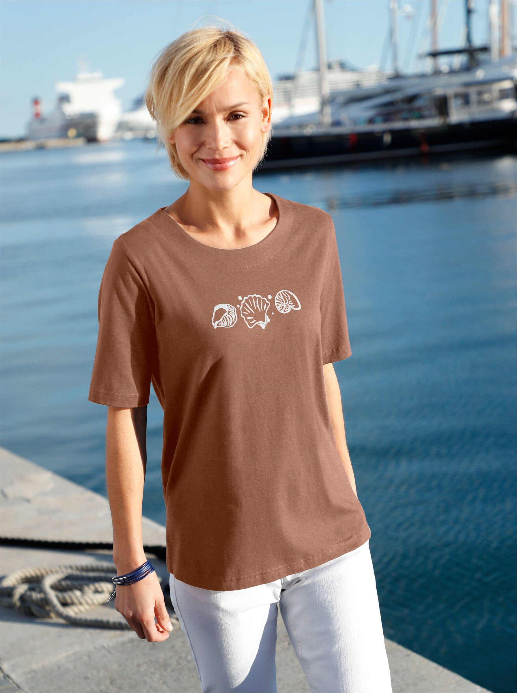 Casual Looks Kurzarmshirt "Shirt", (1 tlg.) günstig online kaufen