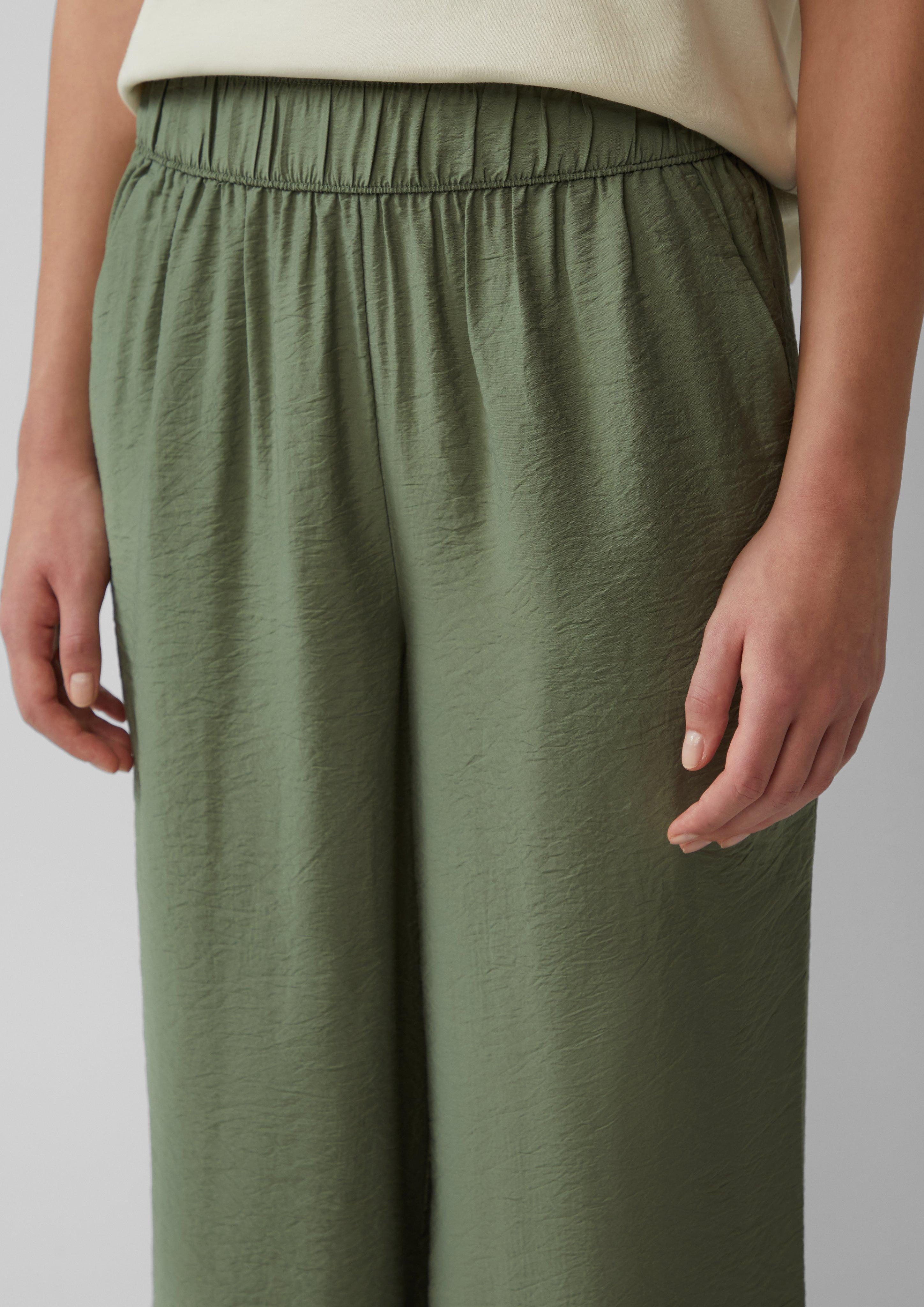 s.Oliver Culotte - Strukturierte Culotte in Relaxed günstig online kaufen