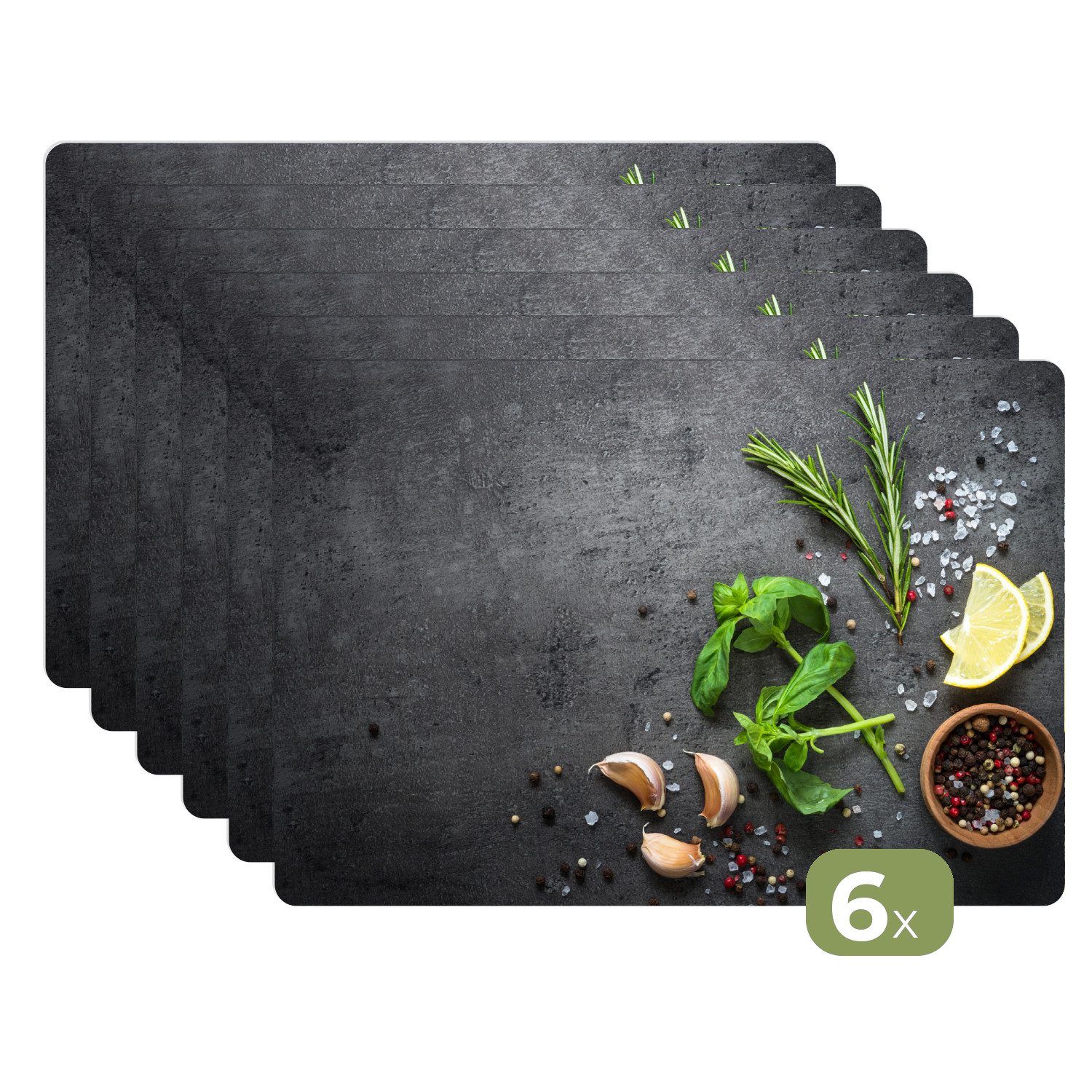 MuchoWow Platzset Limette - Kräuter - günstig online kaufen