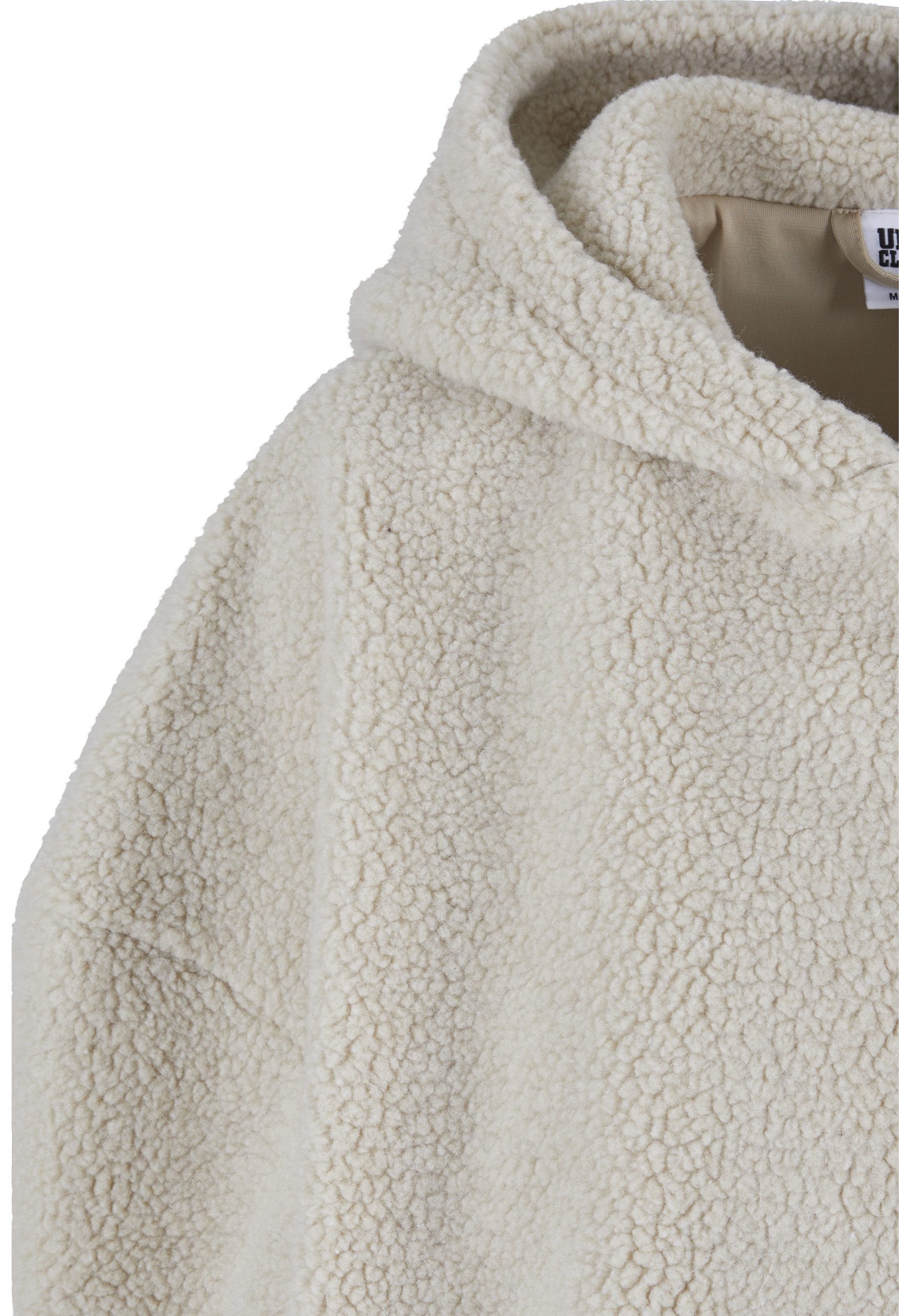URBAN CLASSICS Sweatjacke Urban Classics Damen Ladies Oversized Sherpa Zip Hoody